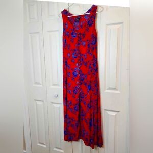 [M] Temptation Long Dress‎ Flowy Sleeveless Maxi Dress size Medium Beautiful